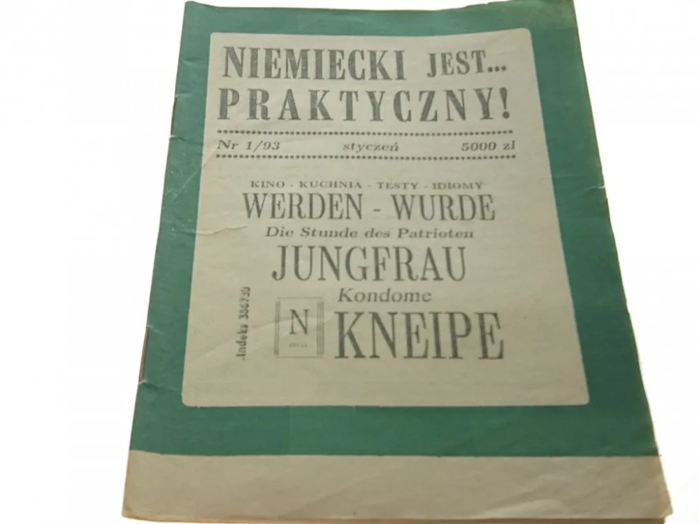 NIEMIECKI JEST... PRAKTYCZNY! NR 1/93 STYCZEŃ Popularny