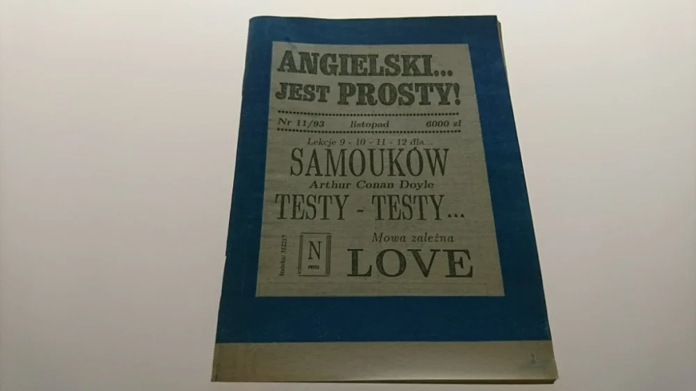 Oferta ANGIELSKI... JEST PROSTY! NR 11/93 LISTOPAD