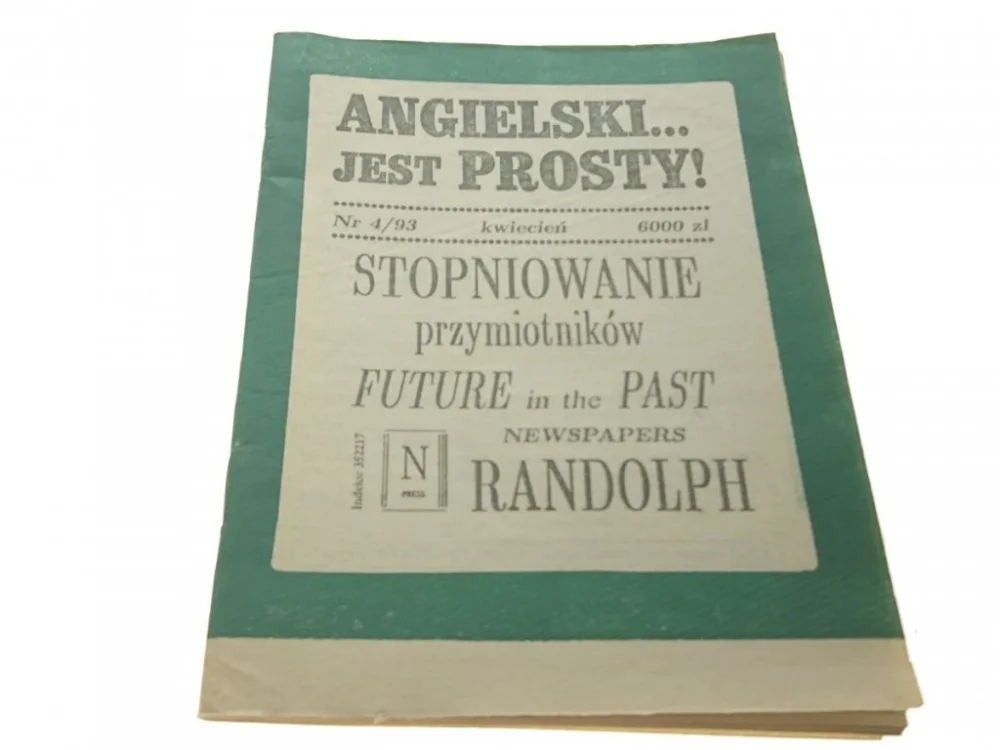 Oferta limitowana ANGIELSKI... JEST PROSTY! NR 4/93 KWIECIEŃ