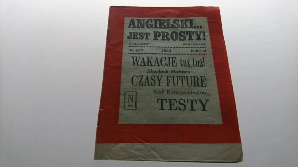 Hit sprzedaży ANGIELSKI... JEST PROSTY! NR 6/7 1994