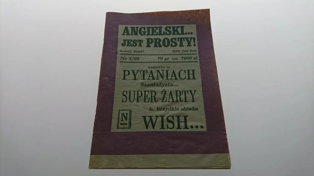 ANGIELSKI... JEST PROSTY! NR 4/95 Nowy