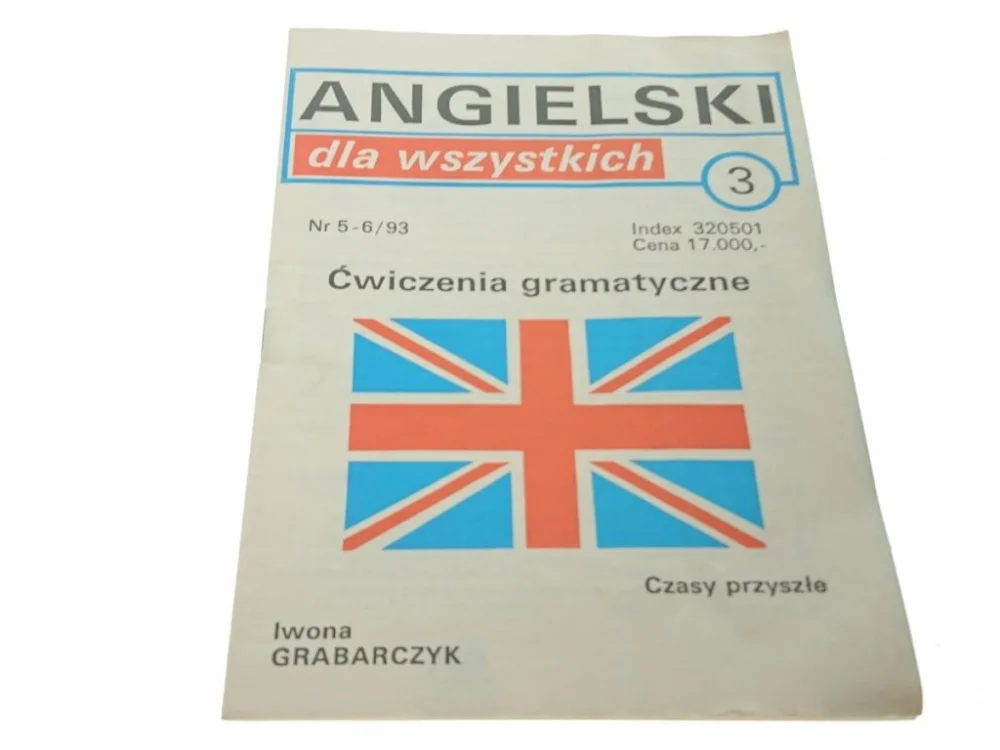 Nowość ANGIELSKI DLA WSZYSTKICH 3 NR 5-6/93 ĆWICZENIA