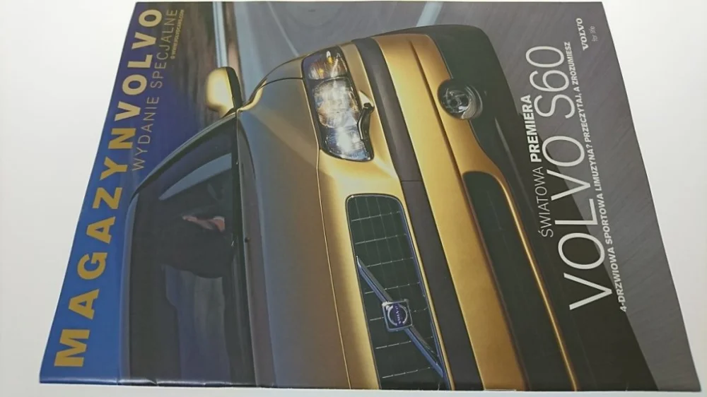 MAGAZYN VOLVO WYDANIE SPECJALNE PREMIERA VOLVO S60 Najlepsza cena