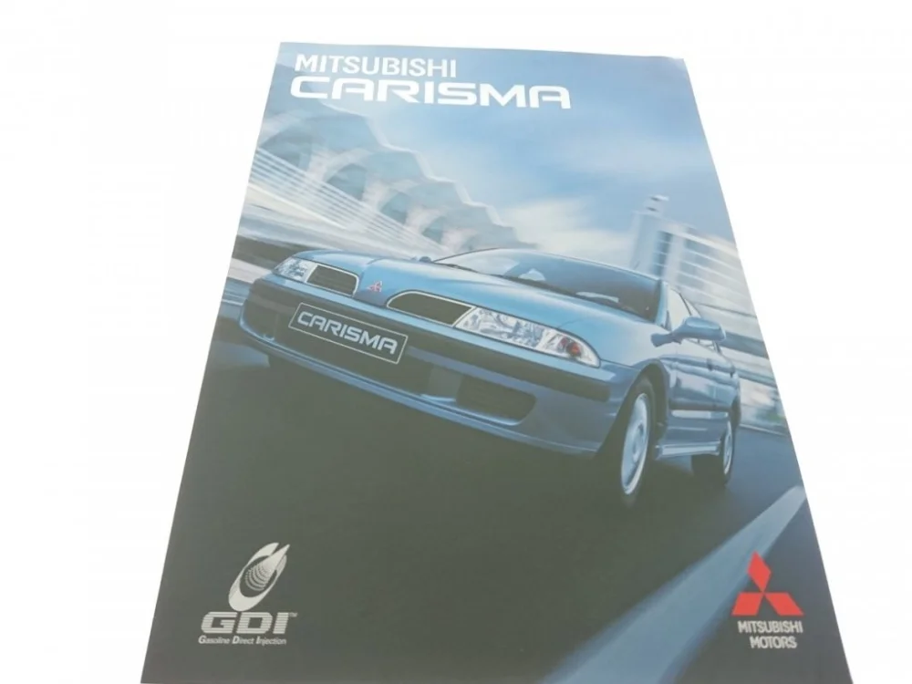 Sprawdź teraz MITSUBISHI CARISMA. ROZKŁADANA BROSZURA