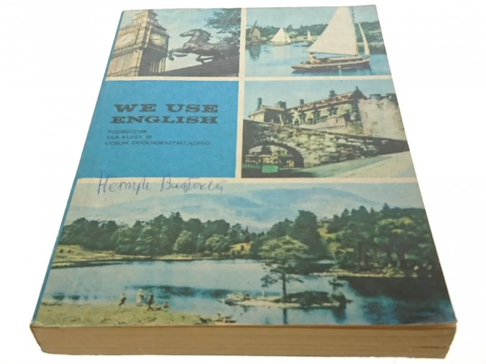 Oferta WE USE ENGLISH. PODRĘCZNIK - Janina Smólska 1987