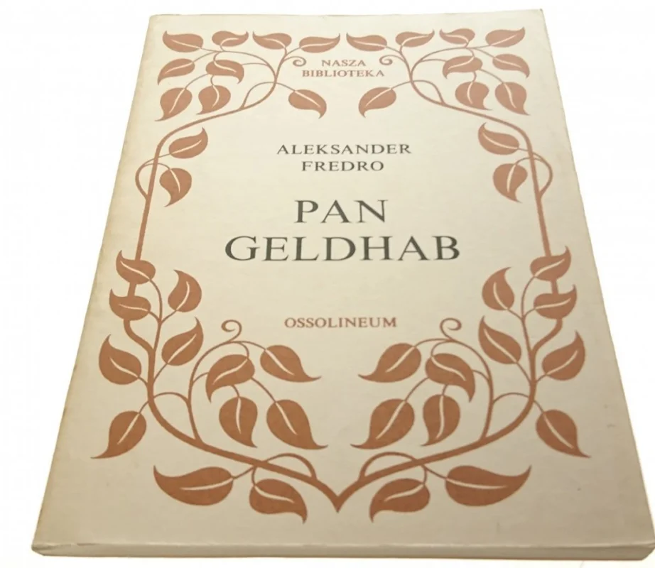 Ekspresowa dostawa PAN GELDHAB - Aleksander Fredro 1984