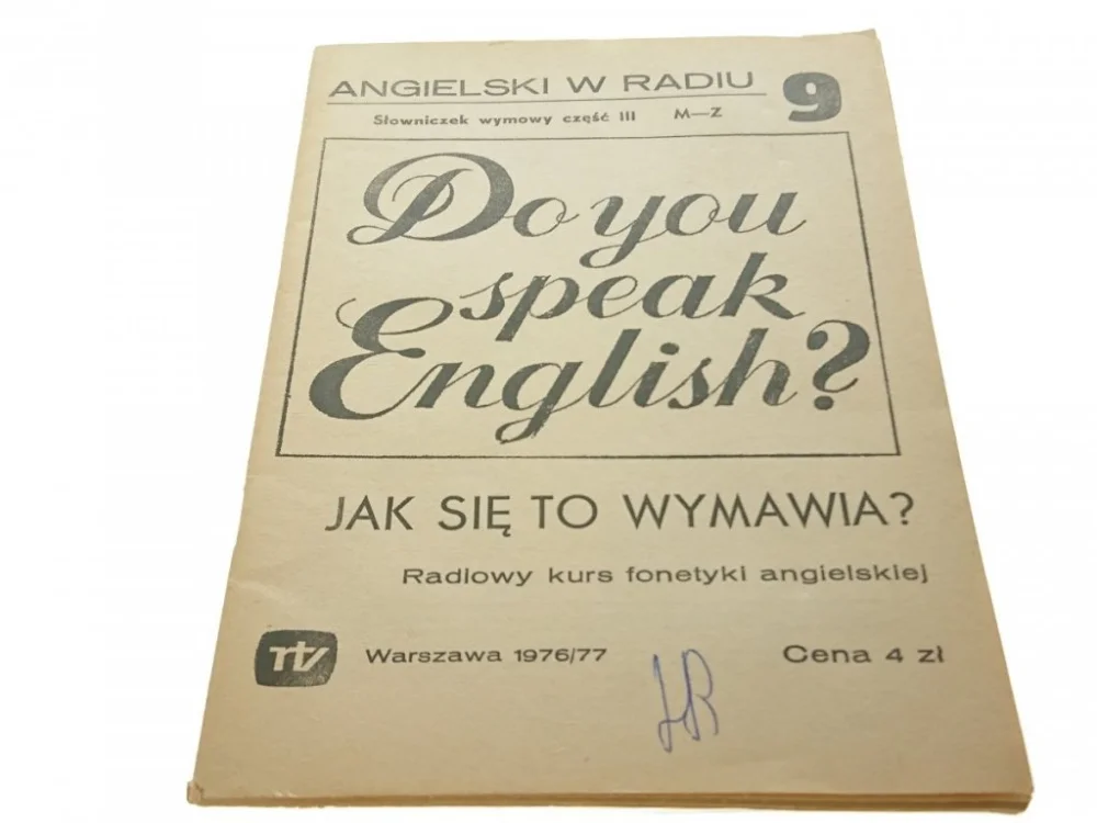 Tani ANGIELSKI W RADIU 9 SŁOWNICZEK WYMOWY CZĘŚĆ III MZ