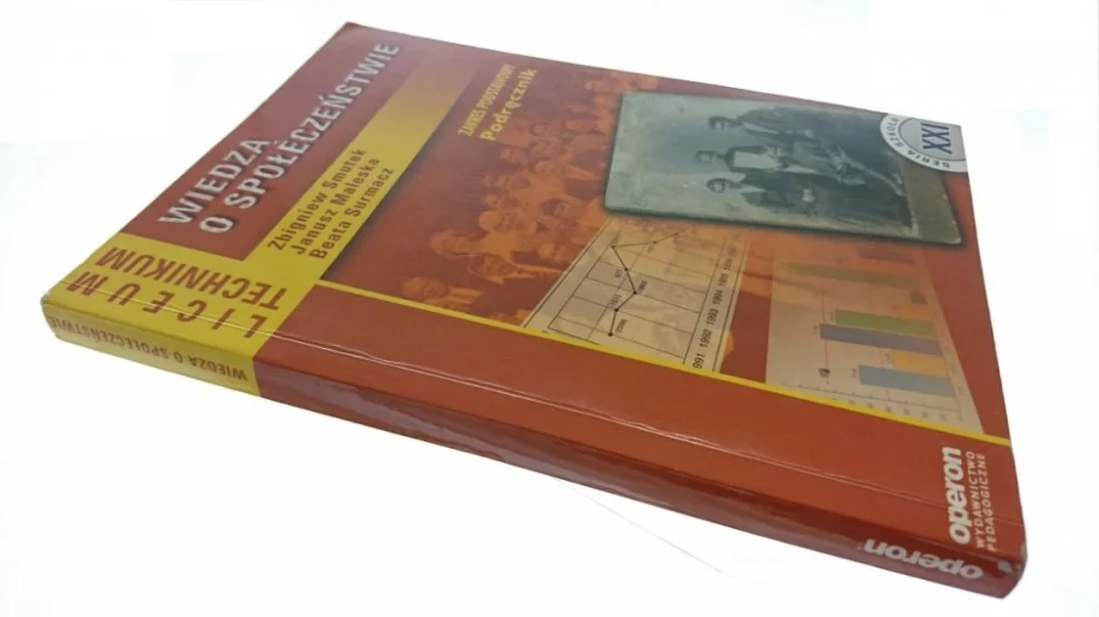 WIEDZA O SPOŁECZEŃSTWIE. PODRĘCZNIK - Smutek 2003 Premium