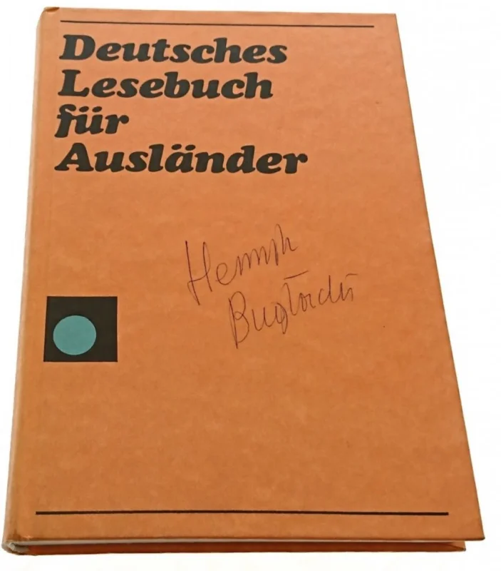 DEUTSCHES LESEBUCH FUR AUSLANDER 1989 Super okazja