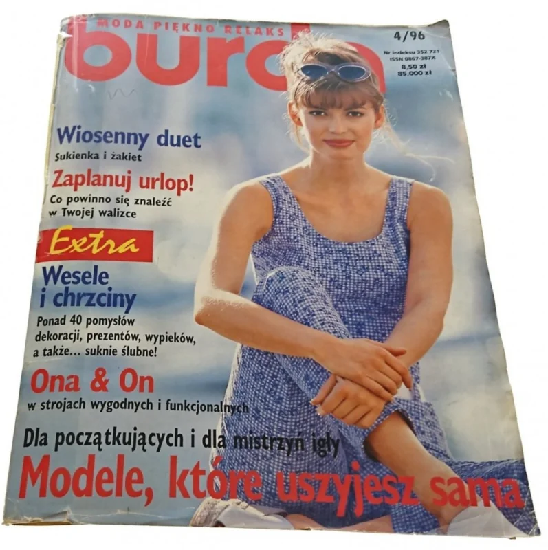 BURDA NR 4/96 WIOSENNY DUET Kup online