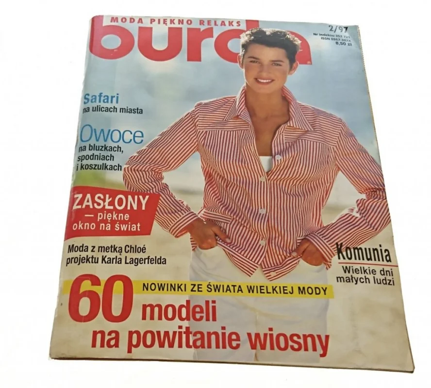BURDA NR 2/97 60 MODELI NA POWITANIE WIOSNY Zniżka