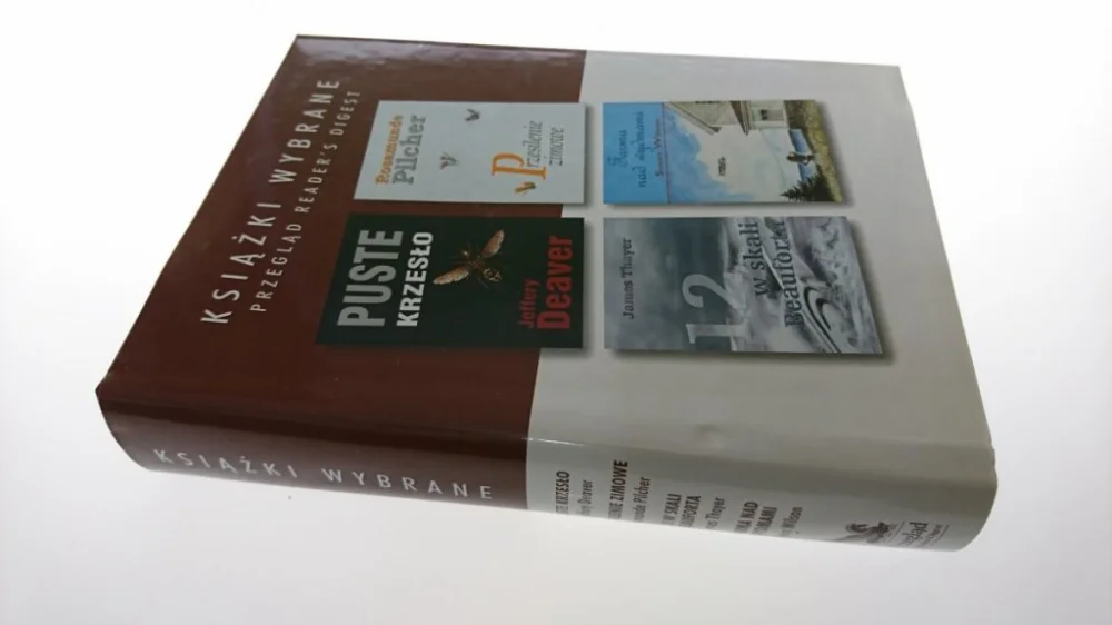 Kup teraz KSIĄŻKI WYBRANE: PUSTE KRZESŁO Jeffery Deaver 2001