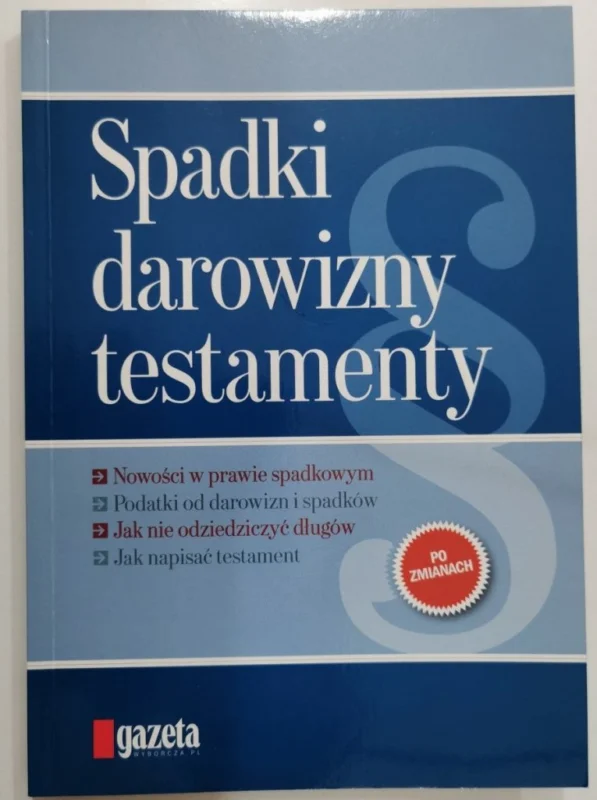 SPADKI DAROWIZNY TESTAMENTY - Skwirowski 2012 Hit cenowy