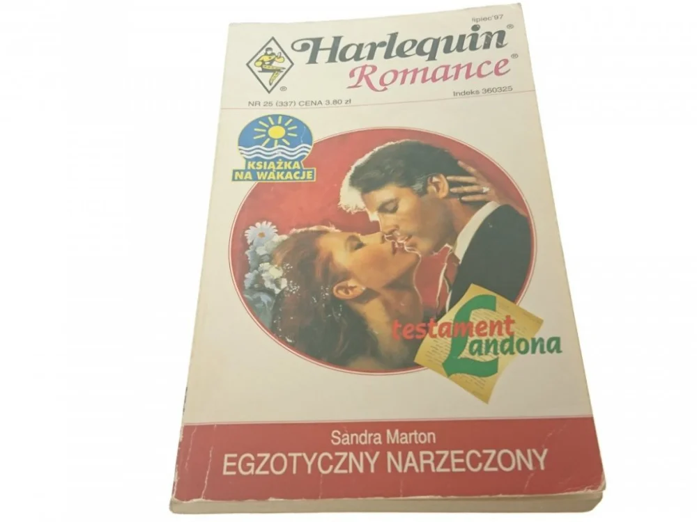 EGZOTYCZNY NARZECZONY - Sandra Marton 1997 Bezpieczna płatność