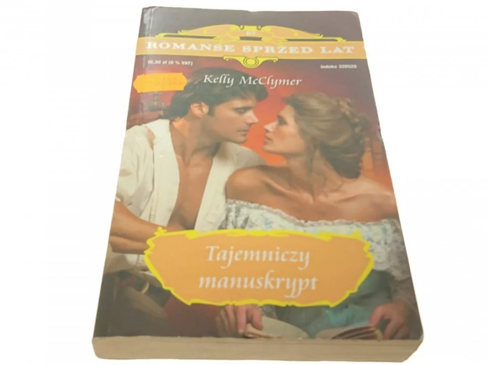 Dostępne od ręki TAJEMNICZY MANUSKRYPT - Kelly McClymer 2003