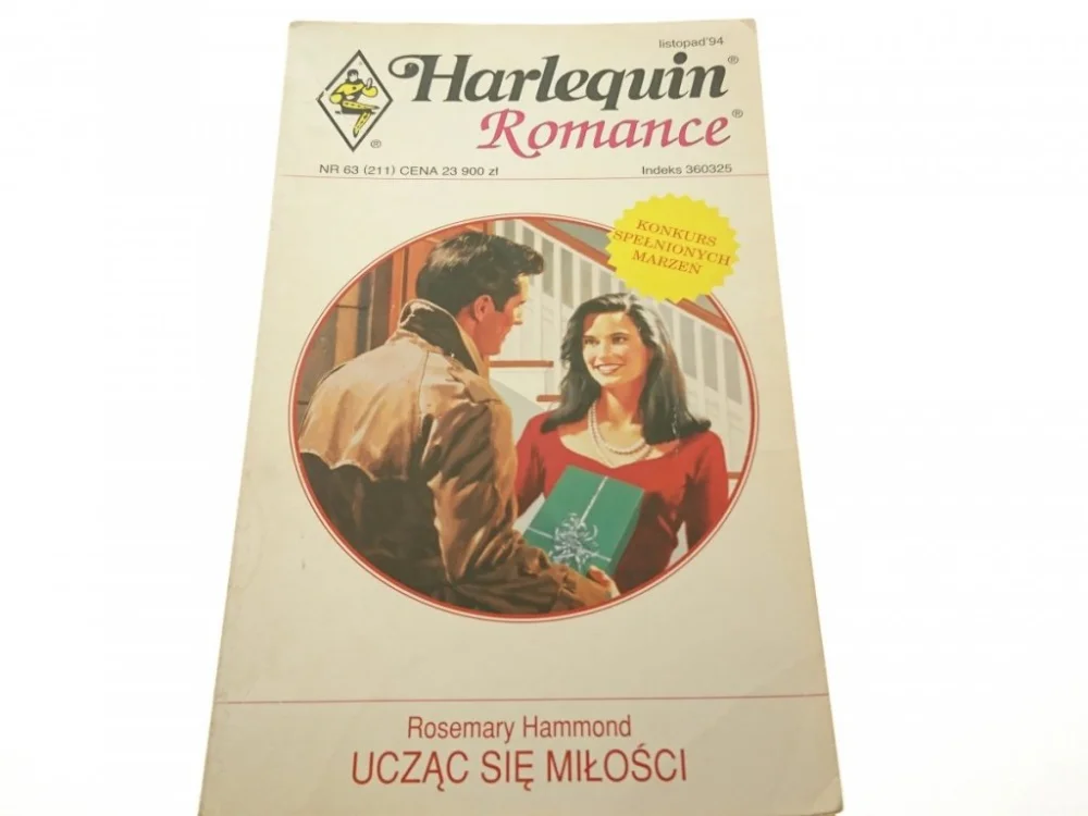 UCZĄC SIĘ MIŁOŚCI - Rosemary Hammond 1994 Hit cenowy