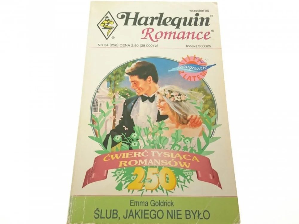 Ostatnie sztuki ŚLUB, JAKIEGO NIE BYŁO - Emma Goldrick 1995