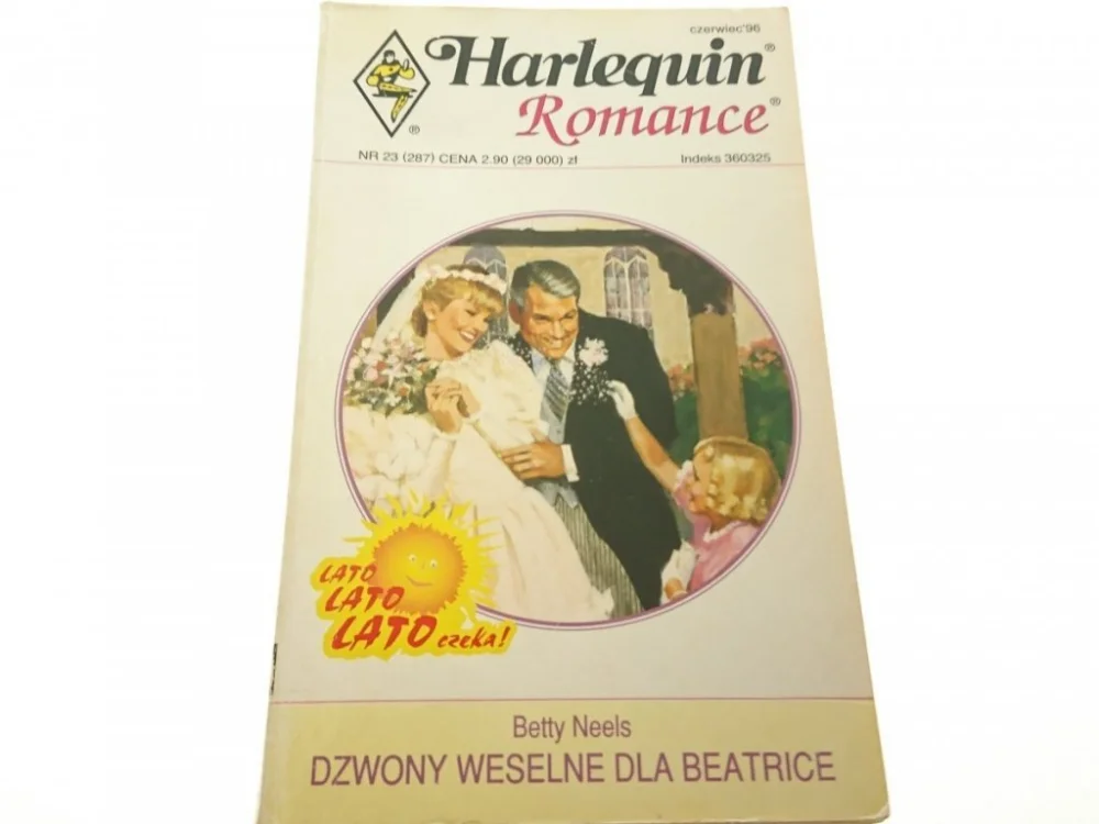 Hit sprzedaży DZWONY WESELNE DLA BEATRICE - Betty Beels 1996