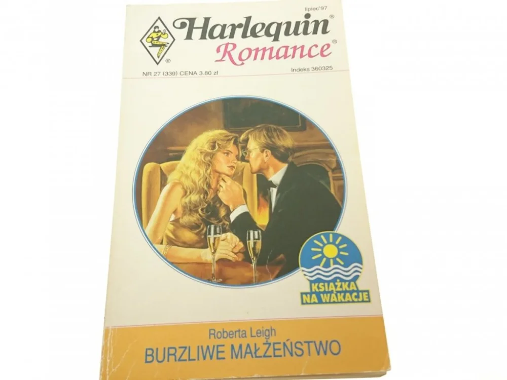 BURZLIWE MAŁŻEŃSTWO - Roberta Leigh 1997 Niska cena