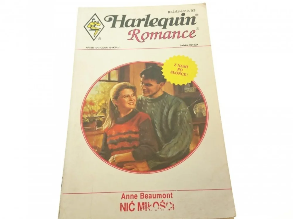 Ograniczona ilość NIĆ MIŁOŚCI - Anne Beaumont 1993