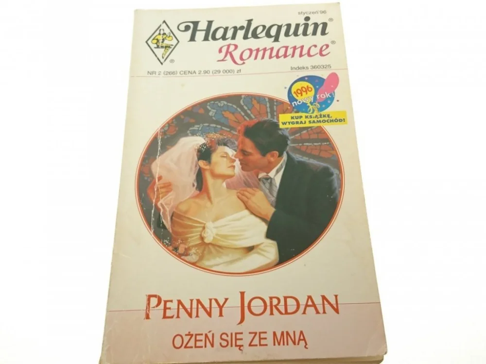 Hit cenowy OŻEŃ SIĘ ZE MNĄ - Penny Jordan 1996