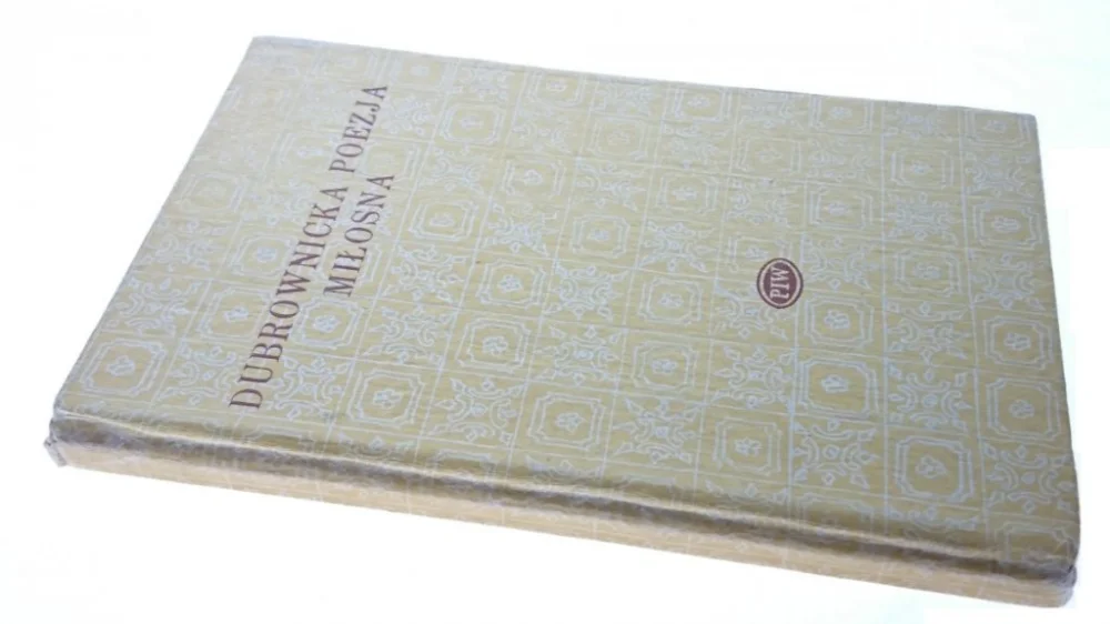 DUBROWNICKA POEZJA MIŁOSNA - Joanna Rapacka 1989 Nowość