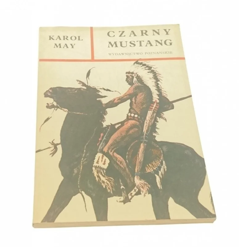 Nowy CZARNY MUSTANG - Karol May 1985