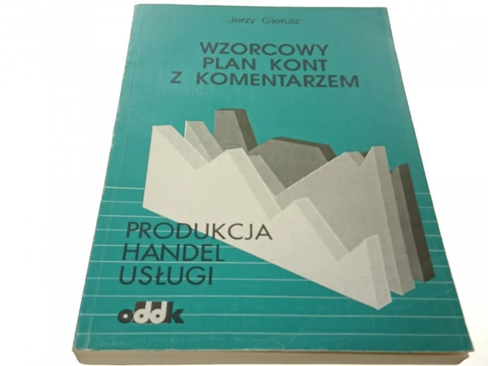 Ograniczona ilość WZORCOWY PLAN KONT Z KOMENTARZEM - Gierusz 1993
