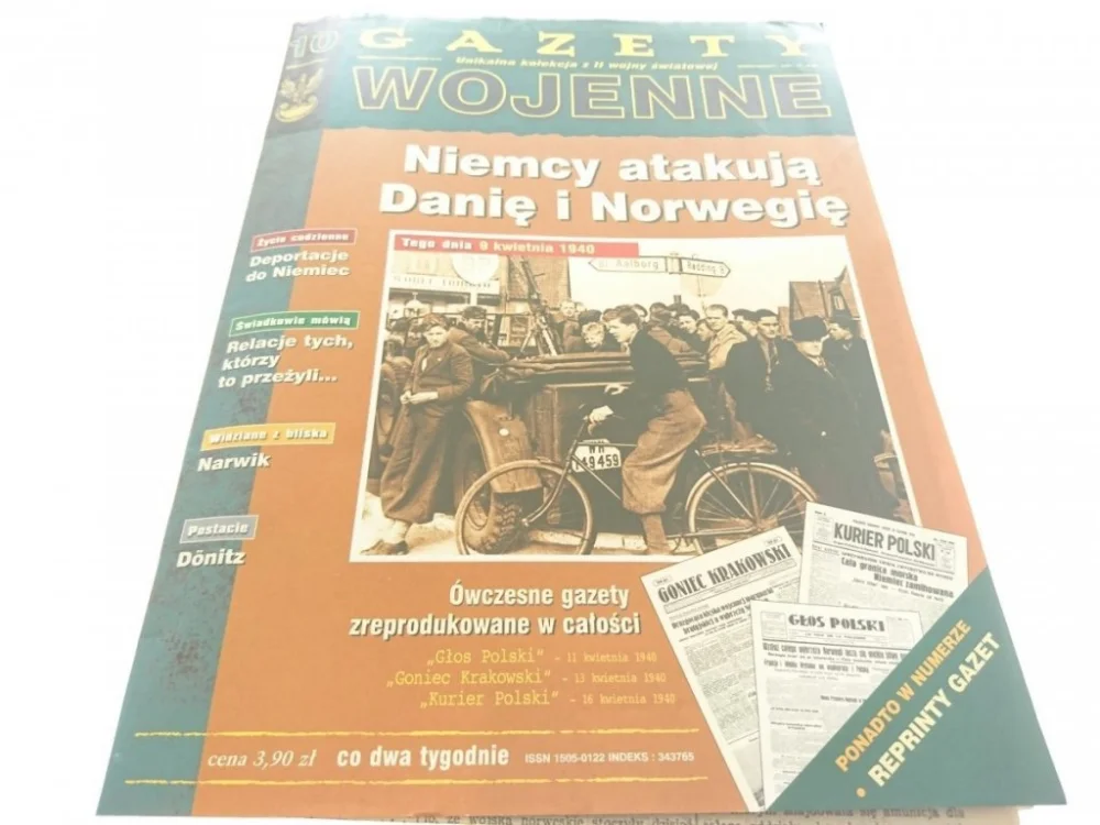 GAZETY WOJENNE NUMER 10 1998 Bestseller