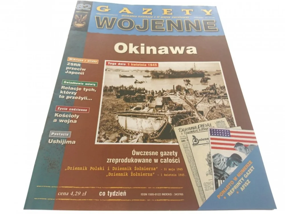 GAZETY WOJENNE NUMER 82 OKINAWA 1998 Wybór klientów