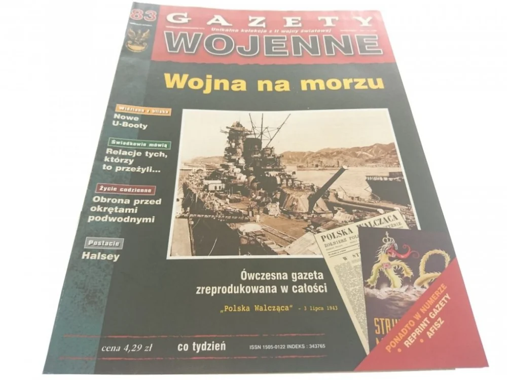 Ostatnia szansa GAZETY WOJENNE NUMER 83 WOJNA NA MORZU 1998