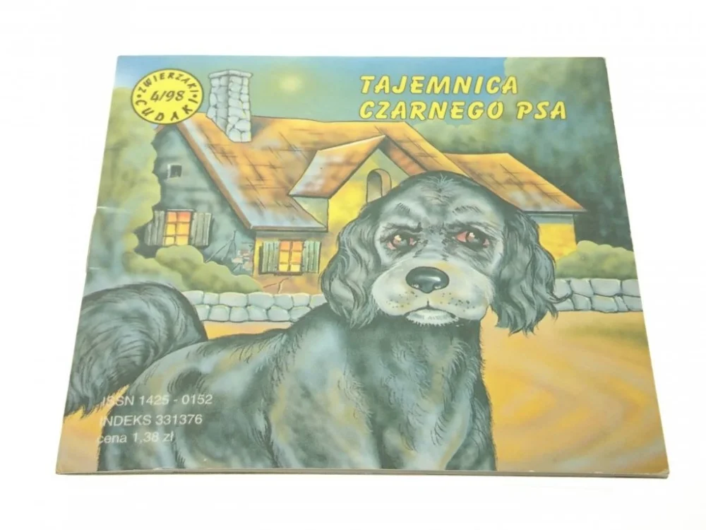 ZWIERZAKI CUDAKI 4/98 TAJEMNICA CZARNEGO PSA Super okazja
