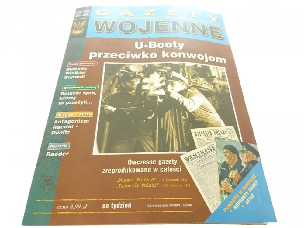 GAZETY WOJENNE NUMER 22 Oferta czasowa