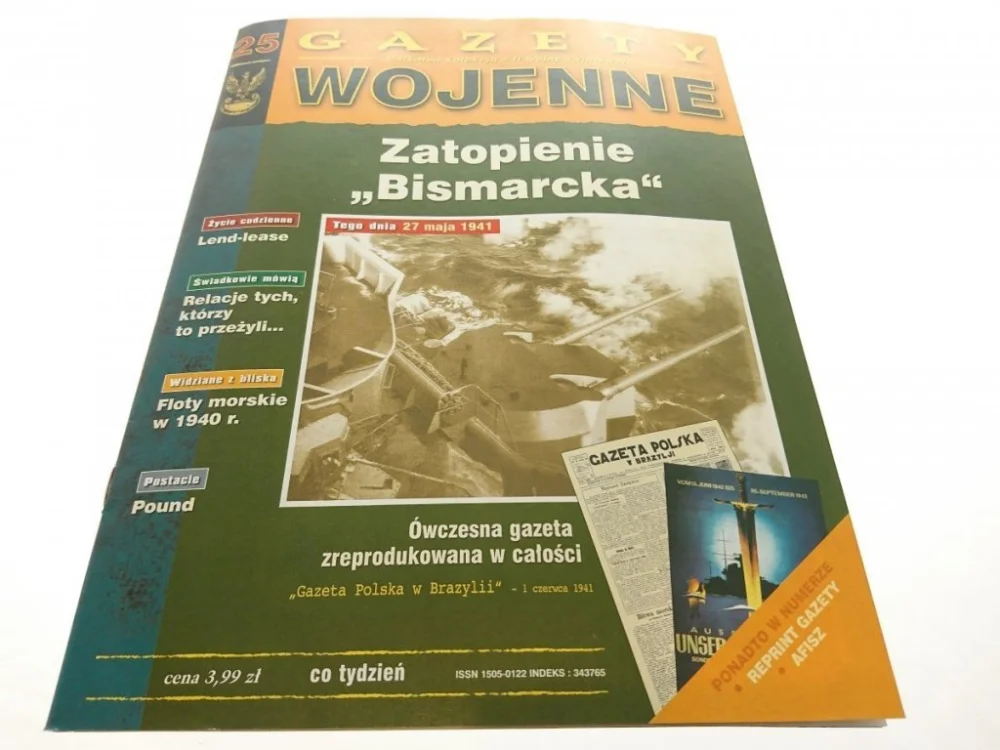 Dostępne od ręki GAZETY WOJENNE NUMER 25