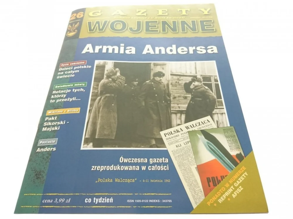 GAZETY WOJENNE NUMER 26 Tylko do końca tygodnia