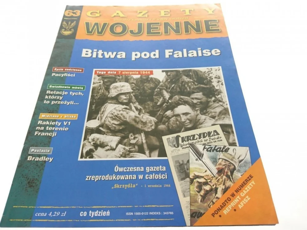 GAZETY WOJENNE NUMER 63 Oferta czasowa
