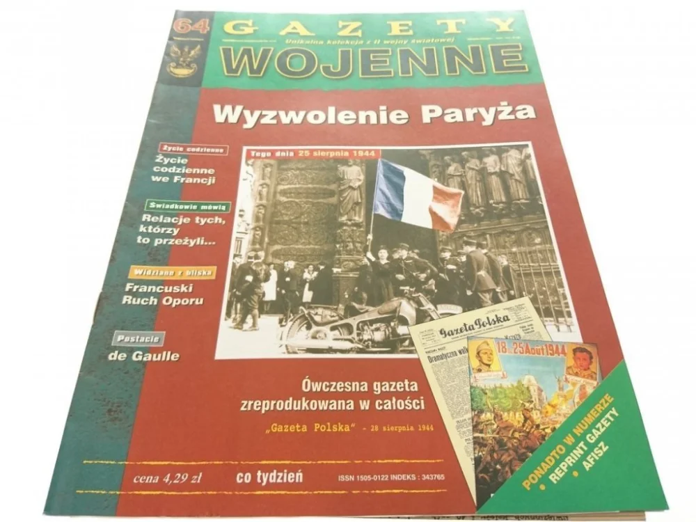 Najlepsza cena GAZETY WOJENNE NUMER 64
