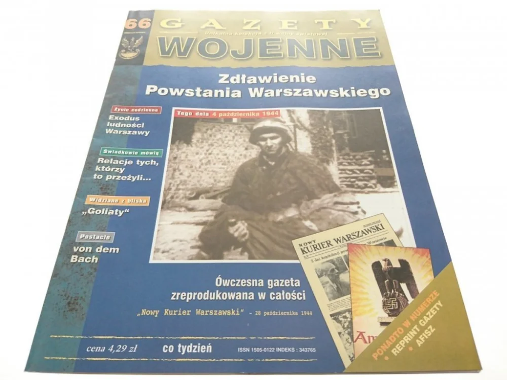 GAZETY WOJENNE NUMER 66 Tani