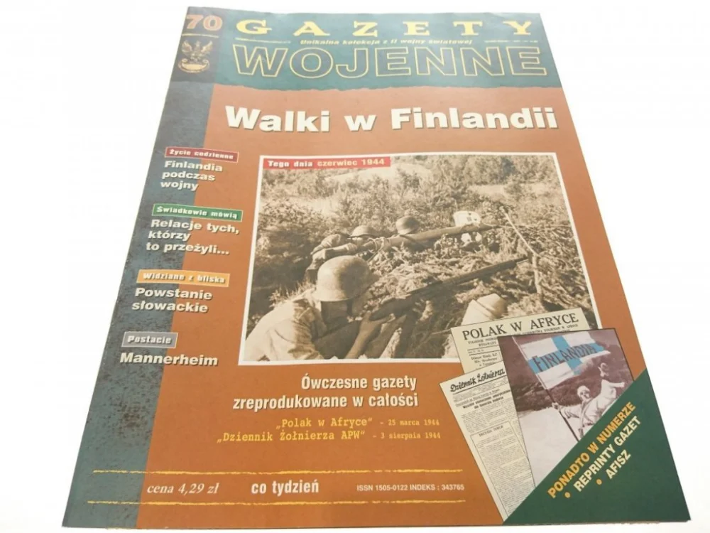 GAZETY WOJENNE NUMER 70 Ograniczona ilość