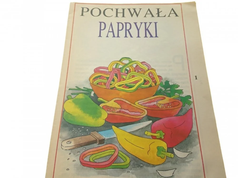 Okazja POCHWAŁA PAPRYKI