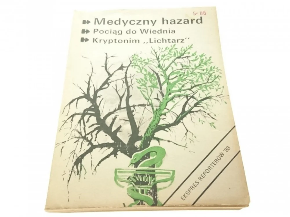 EKSPRES REPORTERÓW '88 MEDYCZNY HAZARD; POCIĄG DO Cena promocyjna