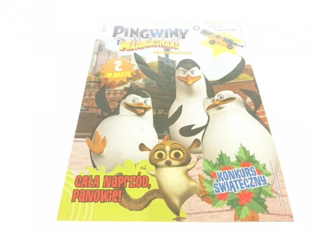 PINGWINY Z MADAGASKARU 1-2-2016 Z PLAKATEM Ekspresowa dostawa