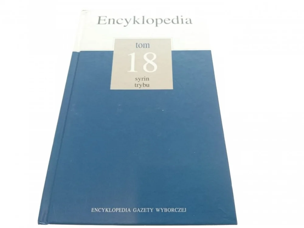 ENCYKLOPEDIA TOM 18 SYRIN-TRYBU Promocja