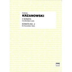 II SONATA NA AKORDEON SOLO Andrzej Krzanowski Darmowy zwrot
