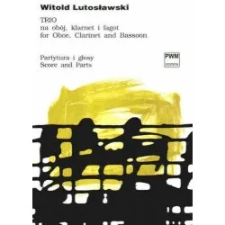TRIO NA OBÓJ, KLARNET I FAGOT Witold Lutosławski Obniżka ceny