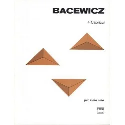 4 CAPRICCI W TRANSKRYPCJI NA ALTÓWKĘ SOLO Grażyna Bacewicz Popularny