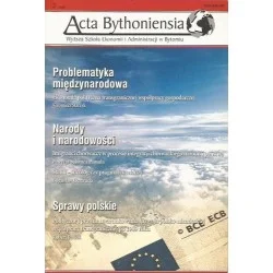 ACTA BYTHONIENSIA NR 2/2007 Dodaj do koszyka