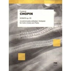 Fryderyk Chopin: SONATA OP. 65 NA WIOLONCZELĘ (ALTÓWKĘ) I FORTEPIAN Hit cenowy