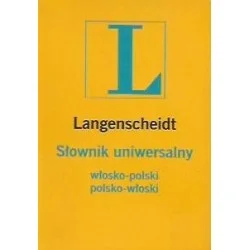 Super okazja SŁOWNIK UNIWERSALNY WŁOSKO-POLSKI POLSKO-WŁOSKI