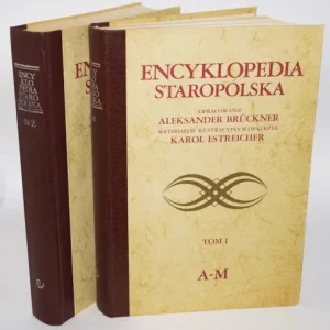 BRUCKNER Aleksander - Encyklopedia staropolska, 1-2 komplet Szybka dostawa